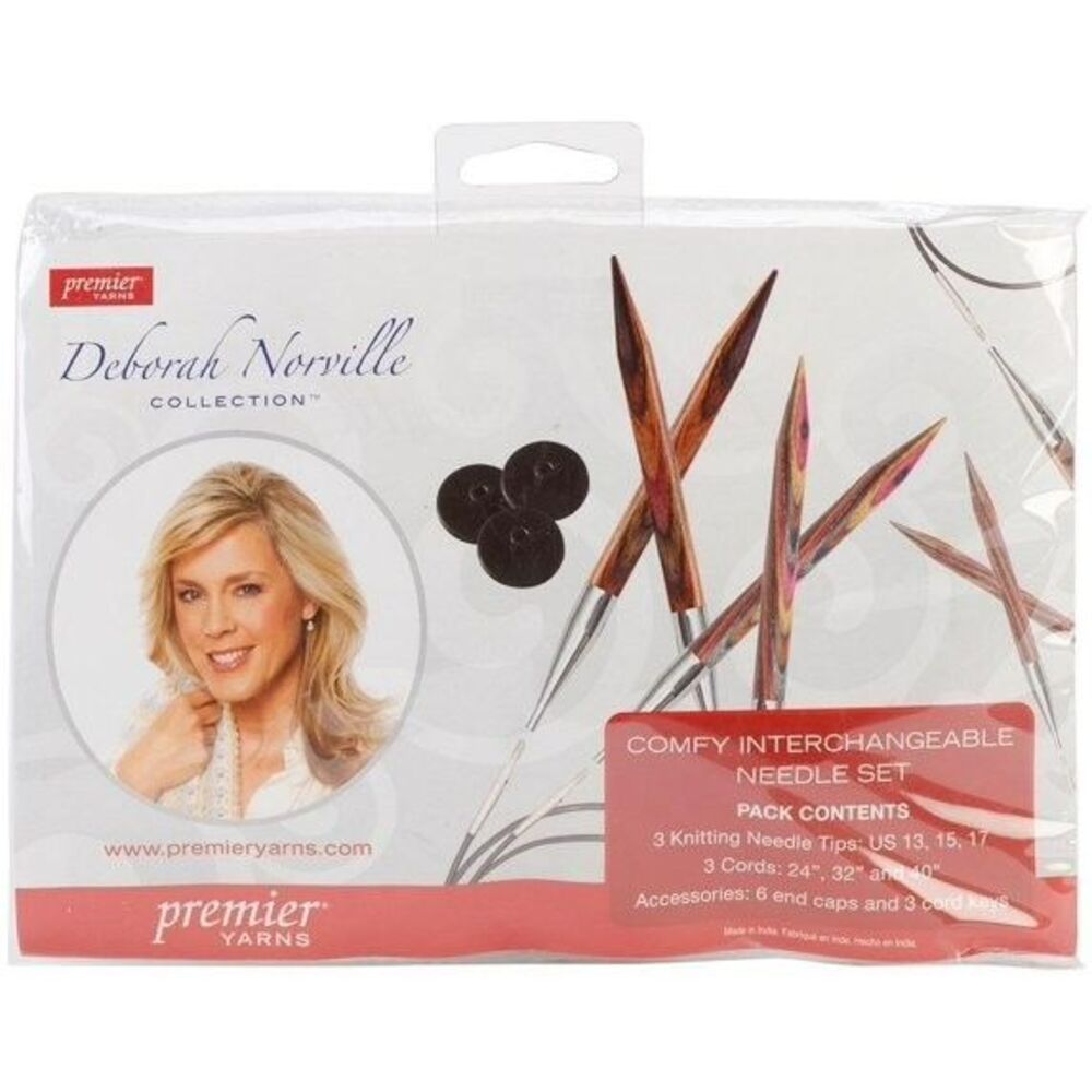 Deborah Norville Comfy Interchangeable Needle Set Premier Yarns DNC